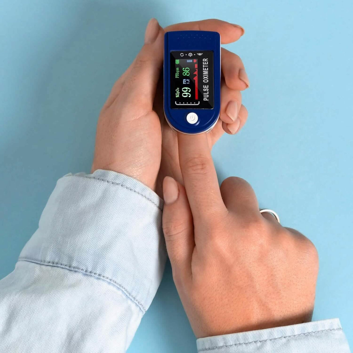 Finger Pulse Oximeter OLED Display - A-1 Thread Vault