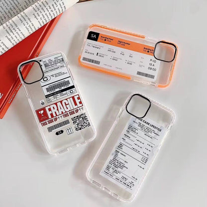 First Class Plane Ticket iPhone Case - A-1 Thread Vault
