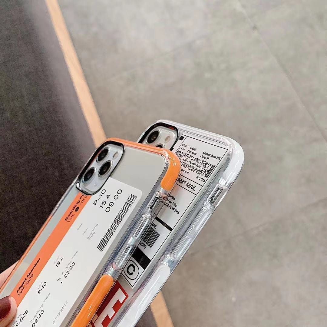 First Class Plane Ticket iPhone Case - A-1 Thread Vault