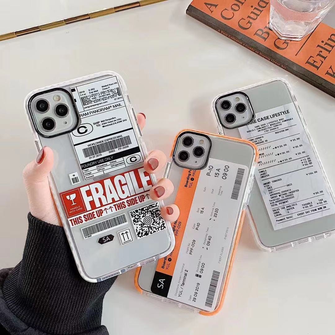 First Class Plane Ticket iPhone Case - A-1 Thread Vault