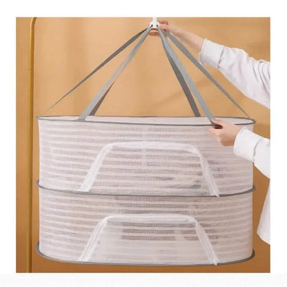 Fishing Net Hanging Dryer Bag Mesh Clothes Drying Basket Rack - A-1 Thread Vault