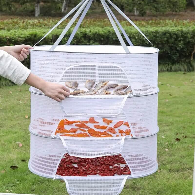 Fishing Net Hanging Dryer Bag Mesh Clothes Drying Basket Rack - A-1 Thread Vault