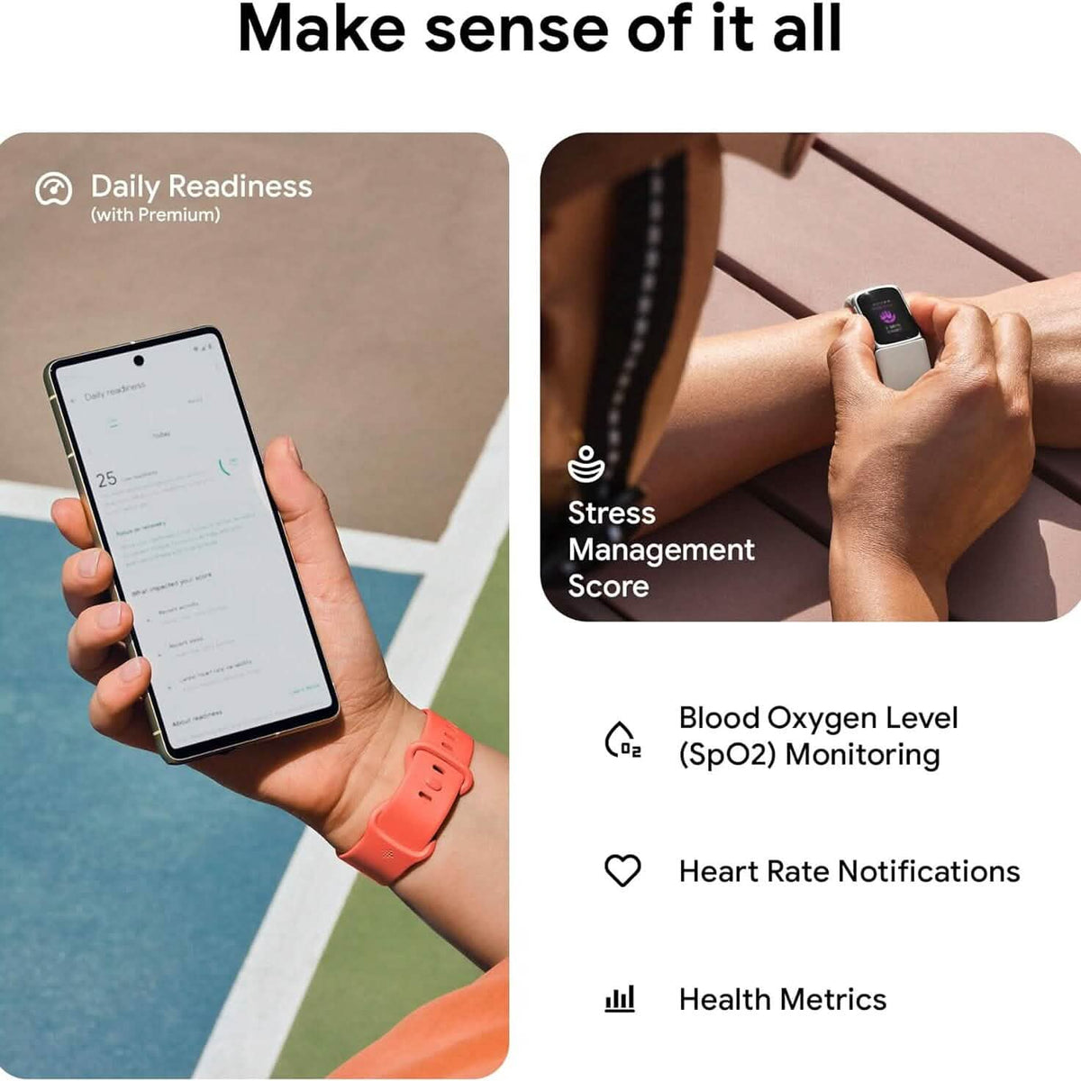 Fitbit Charge 6 Fitness Tracker (Refurbished) - A-1 Thread Vault