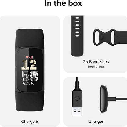 Fitbit Charge 6 Fitness Tracker (Refurbished) - A-1 Thread Vault