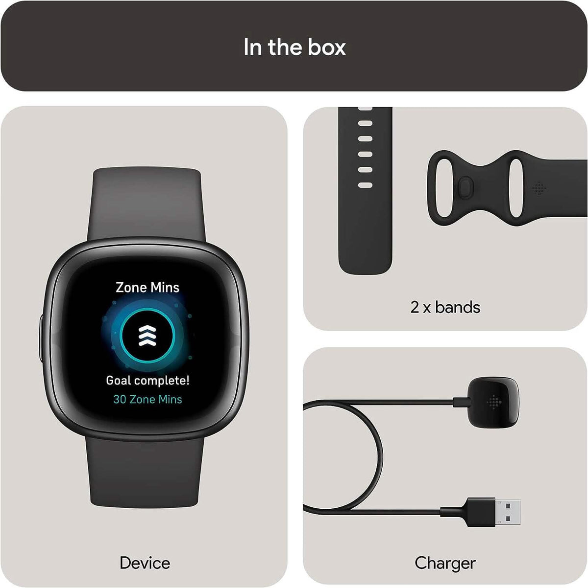 Fitbit Sense 2 Advanced Health and Fitness Smartwatch (Refurbished) - A-1 Thread Vault