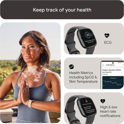 Fitbit Sense 2 Advanced Health and Fitness Smartwatch (Refurbished) - A-1 Thread Vault