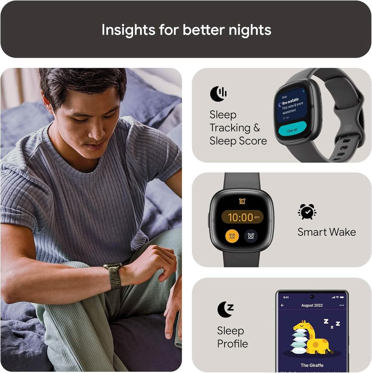 Fitbit Sense 2 Advanced Health and Fitness Smartwatch (Refurbished) - A-1 Thread Vault
