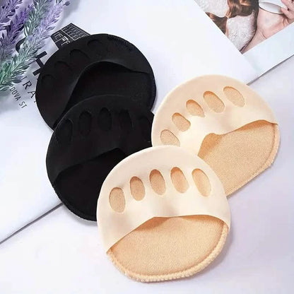 Five-Toe Forefoot Pads For Women High Heels, Shock Absorption Half Insoles, Toe Pad Inserts - A-1 Thread Vault