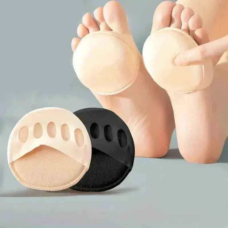 Five-Toe Forefoot Pads For Women High Heels, Shock Absorption Half Insoles, Toe Pad Inserts - A-1 Thread Vault