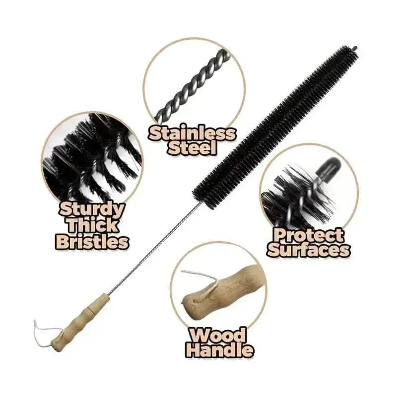 Flexible Cleaning Brush Set for Dryer Vents, Lint Traps, Radiators & Appliances - A-1 Thread Vault