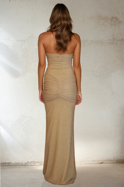 Floor Length Body Mod Maxi Dress - A-1 Thread Vault