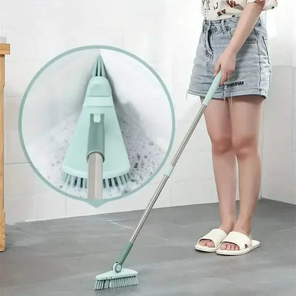 Floor Scrub Brush Long Handle Detachable Stiff Bristles - A-1 Thread Vault