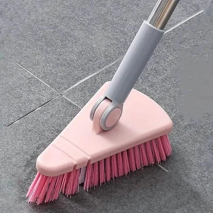 Floor Scrub Brush Long Handle Detachable Stiff Bristles - A-1 Thread Vault