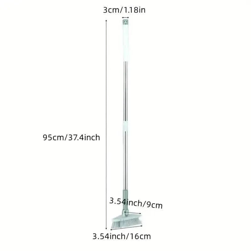 Floor Scrub Brush Long Handle Detachable Stiff Bristles - A-1 Thread Vault