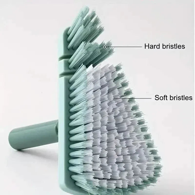 Floor Scrub Brush Long Handle Detachable Stiff Bristles - A-1 Thread Vault