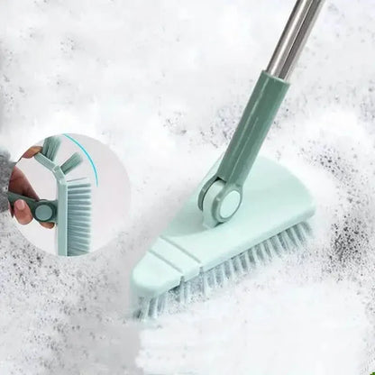 Floor Scrub Brush Long Handle Detachable Stiff Bristles - A-1 Thread Vault