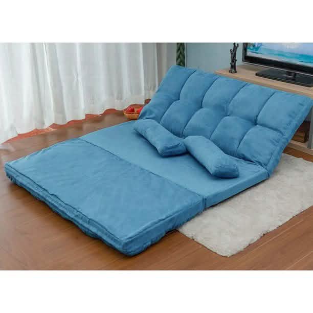 Floor Sofa Bed, Foldable Double Chaise Lounge Sofa Chair - A-1 Thread Vault