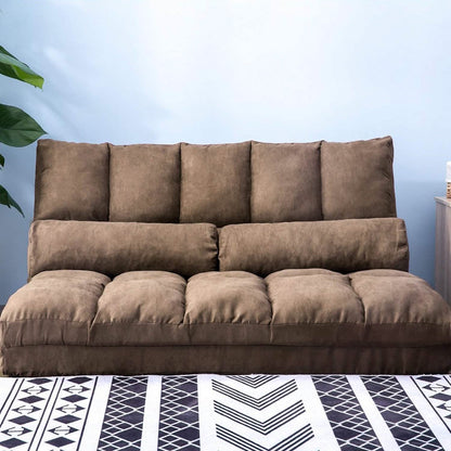 Floor Sofa Bed, Foldable Double Chaise Lounge Sofa Chair - A-1 Thread Vault