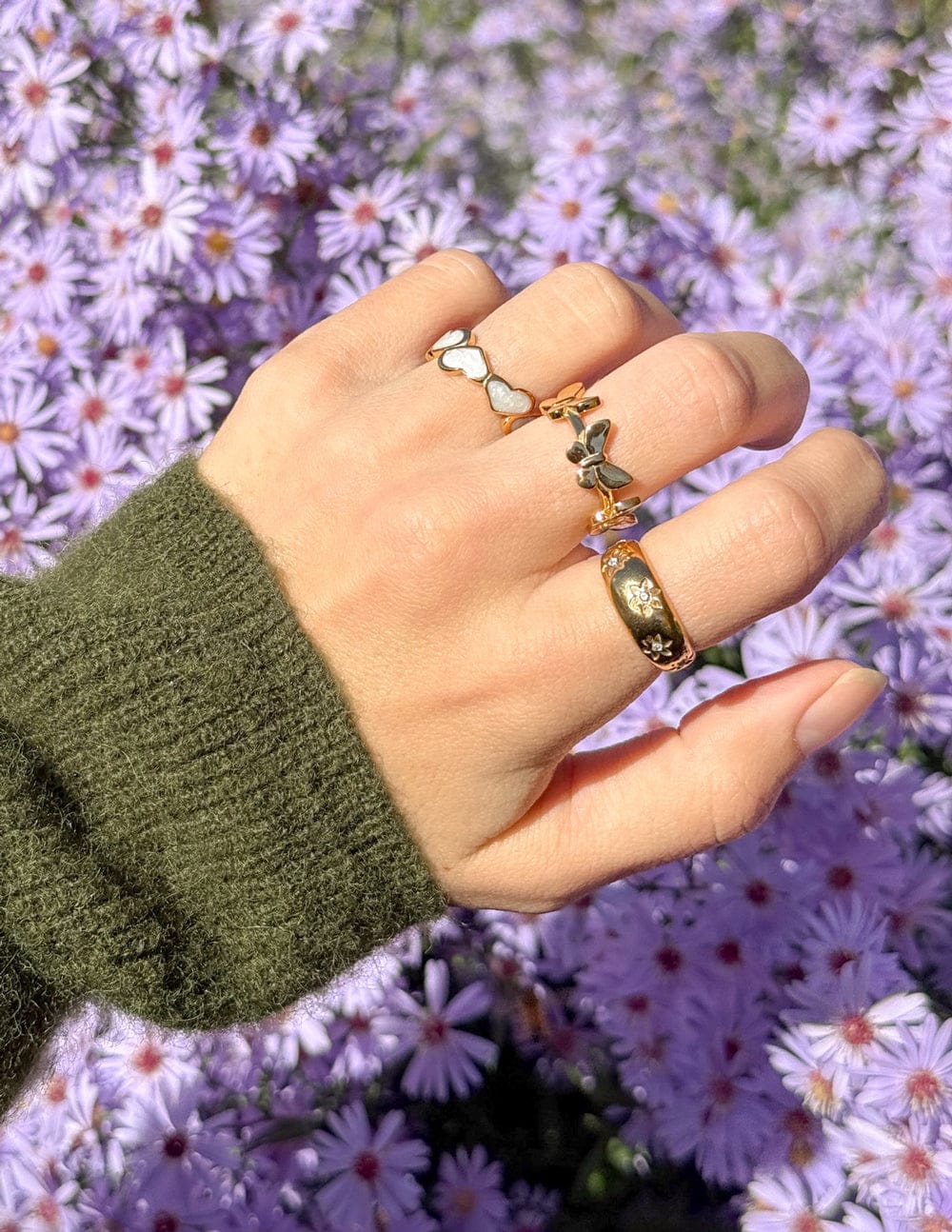 Floral Dome Ring - A-1 Thread Vault