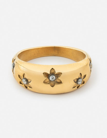 Floral Dome Ring - A-1 Thread Vault