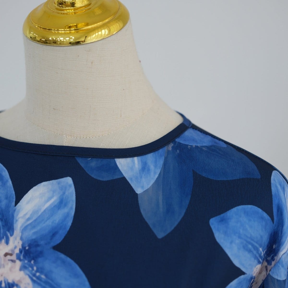 Floral Print Washed Crinkle Maxi Dress(MS437) - A-1 Thread Vault