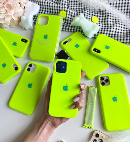iPhone Silicone Case (Fluorescent Green) - A-1 Thread Vault