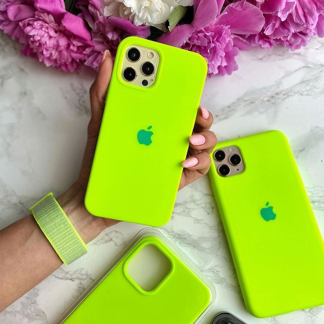 iPhone Silicone Case (Fluorescent Green) - A-1 Thread Vault