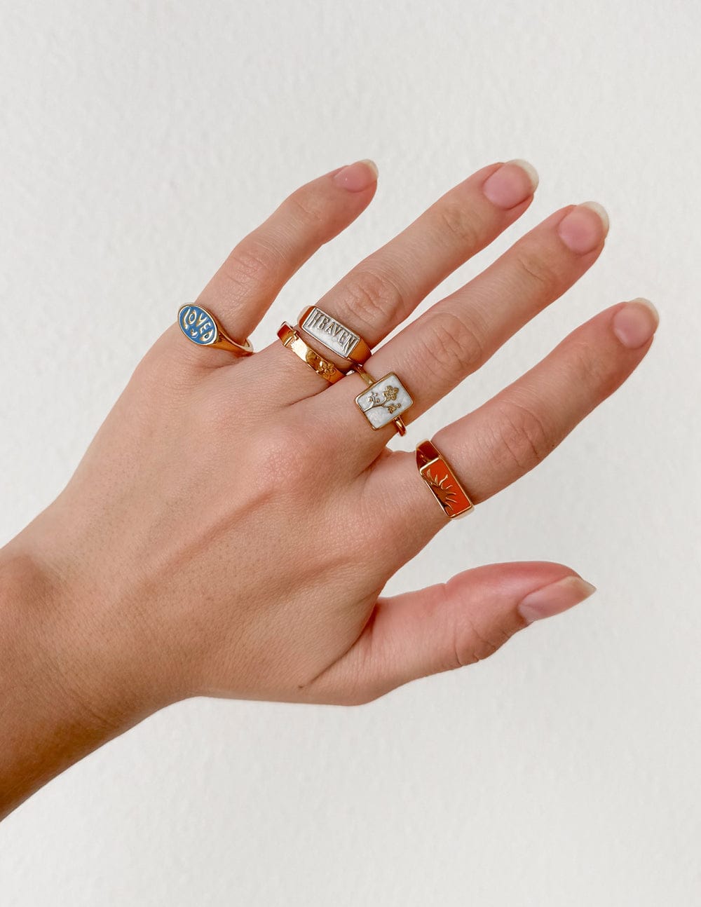Flower Rectangular Ring - A-1 Thread Vault