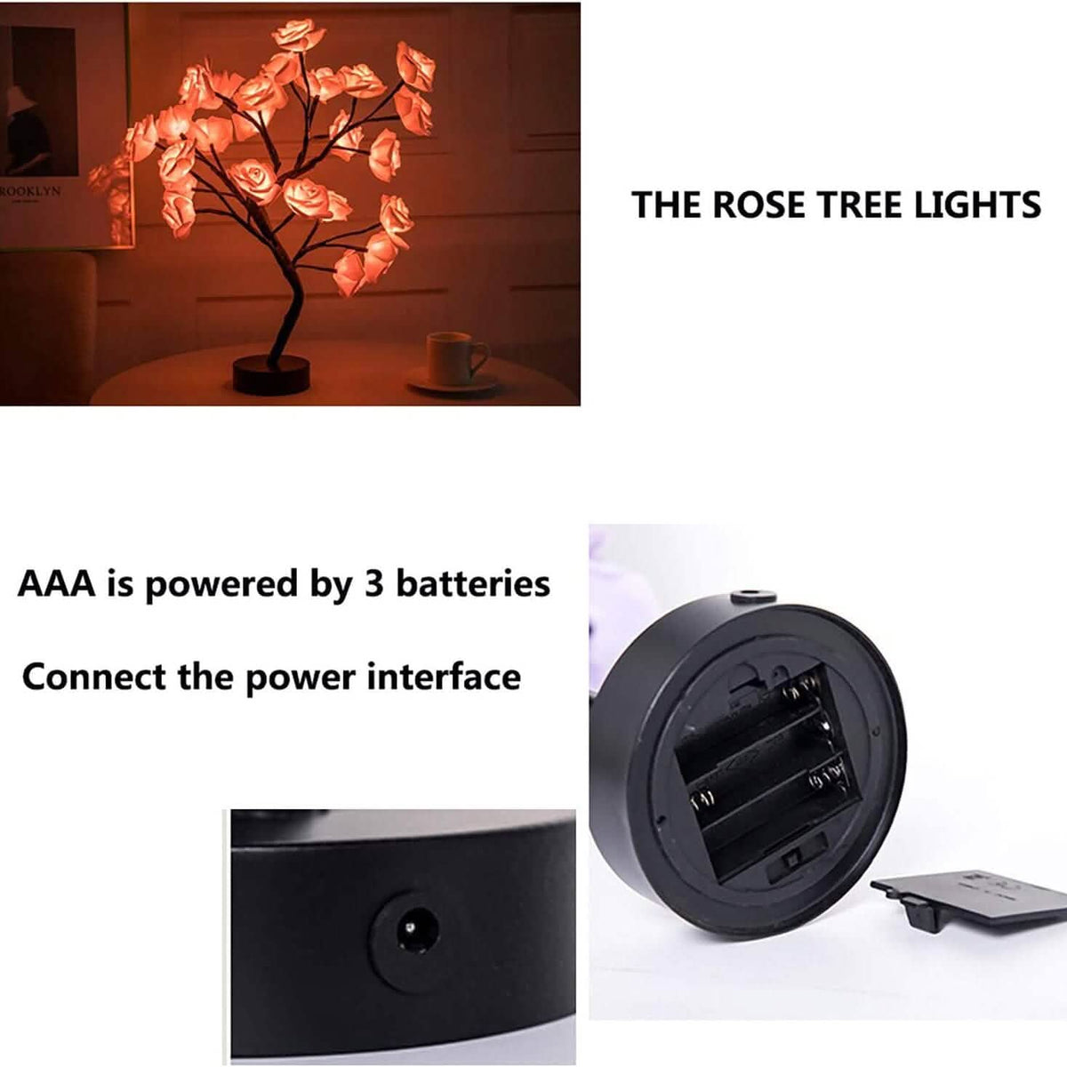 Flower Rose Tree Lamp - A-1 Thread Vault