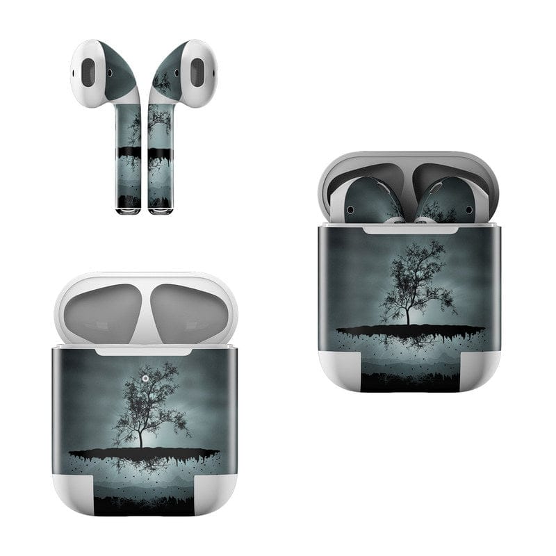 Flying Tree Black - Apple AirPods Skin - A-1 Thread Vault