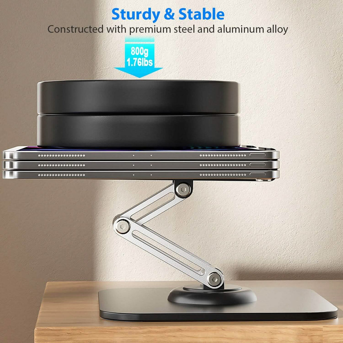 Foldable Adjustable iPad Tablet Stand - A-1 Thread Vault