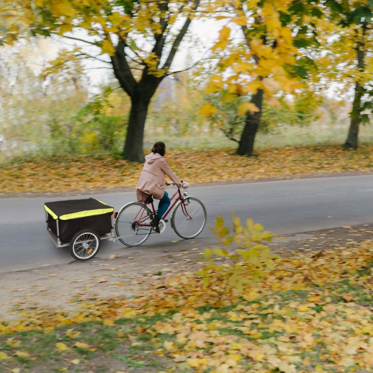 Foldable Bicycle Cargo Wagon Trailer - A-1 Thread Vault