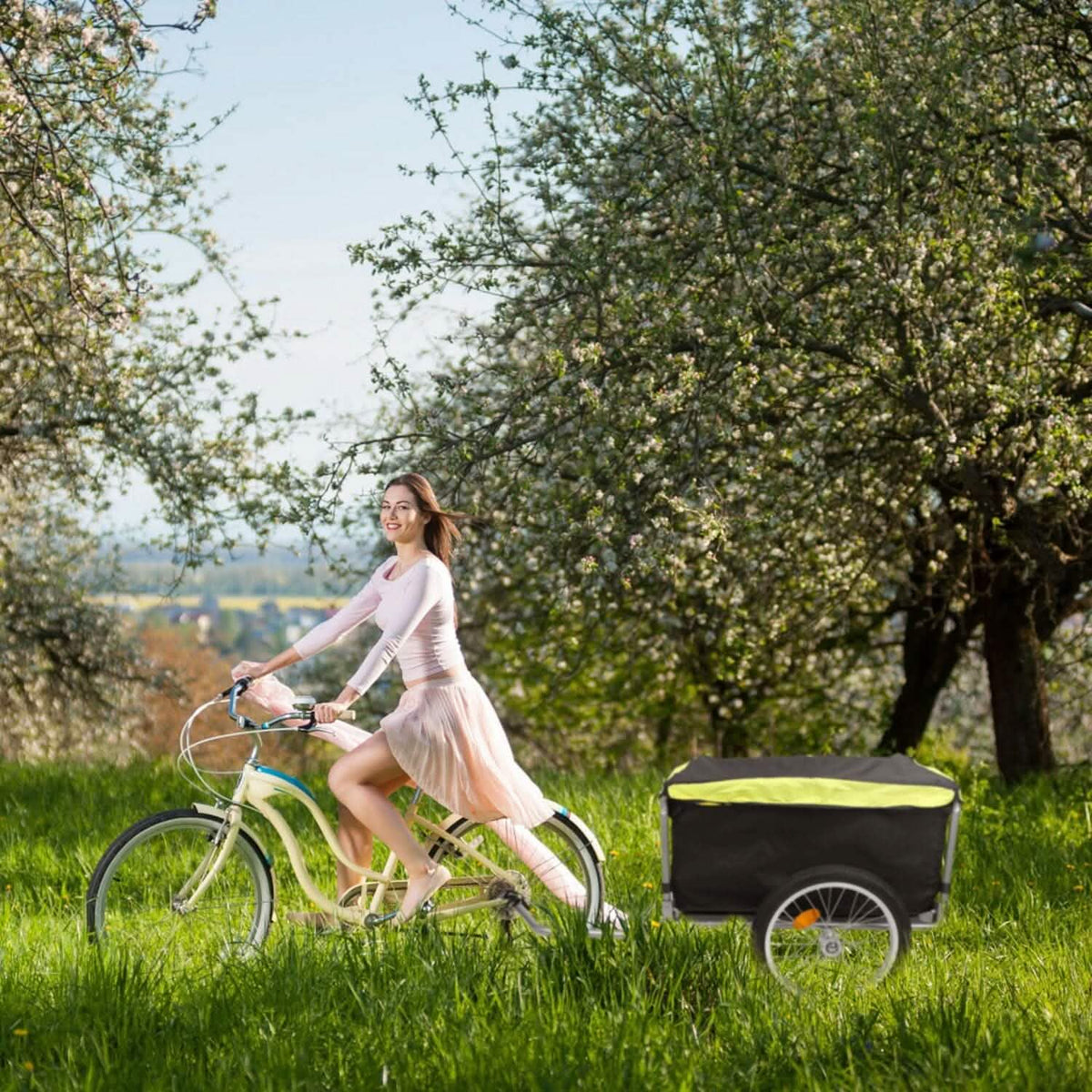 Foldable Bicycle Cargo Wagon Trailer - A-1 Thread Vault