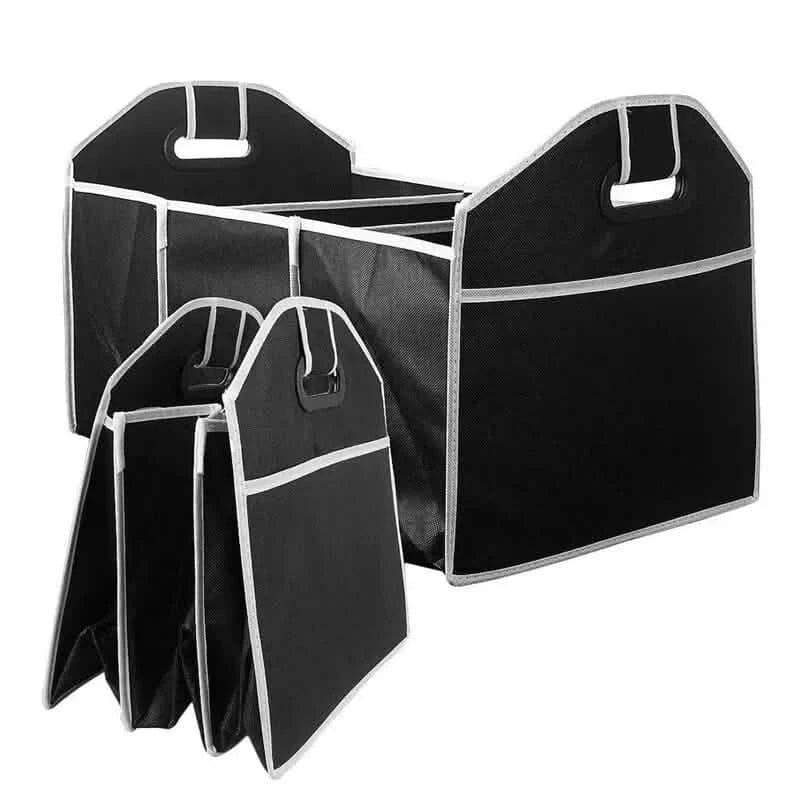 Foldable Black Car Trunk Cargo Storage Bag - A-1 Thread Vault