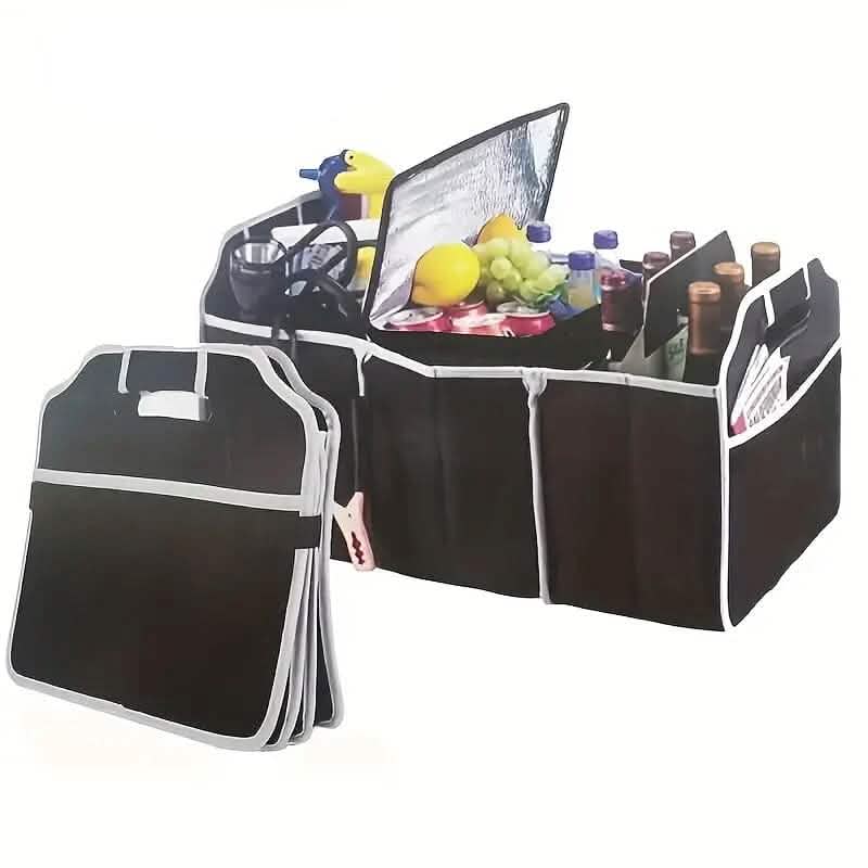 Foldable Canvas Car Trunk Organizer - A-1 Thread Vault
