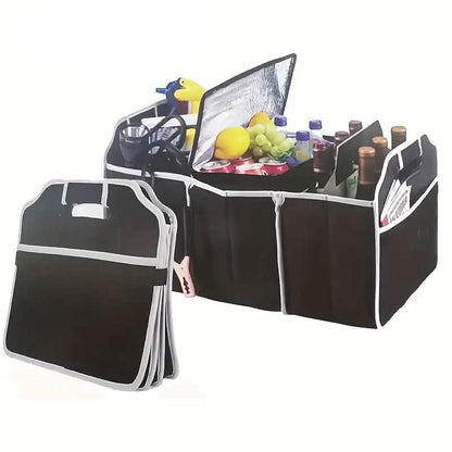 Foldable Canvas Car Trunk Organizer - A-1 Thread Vault