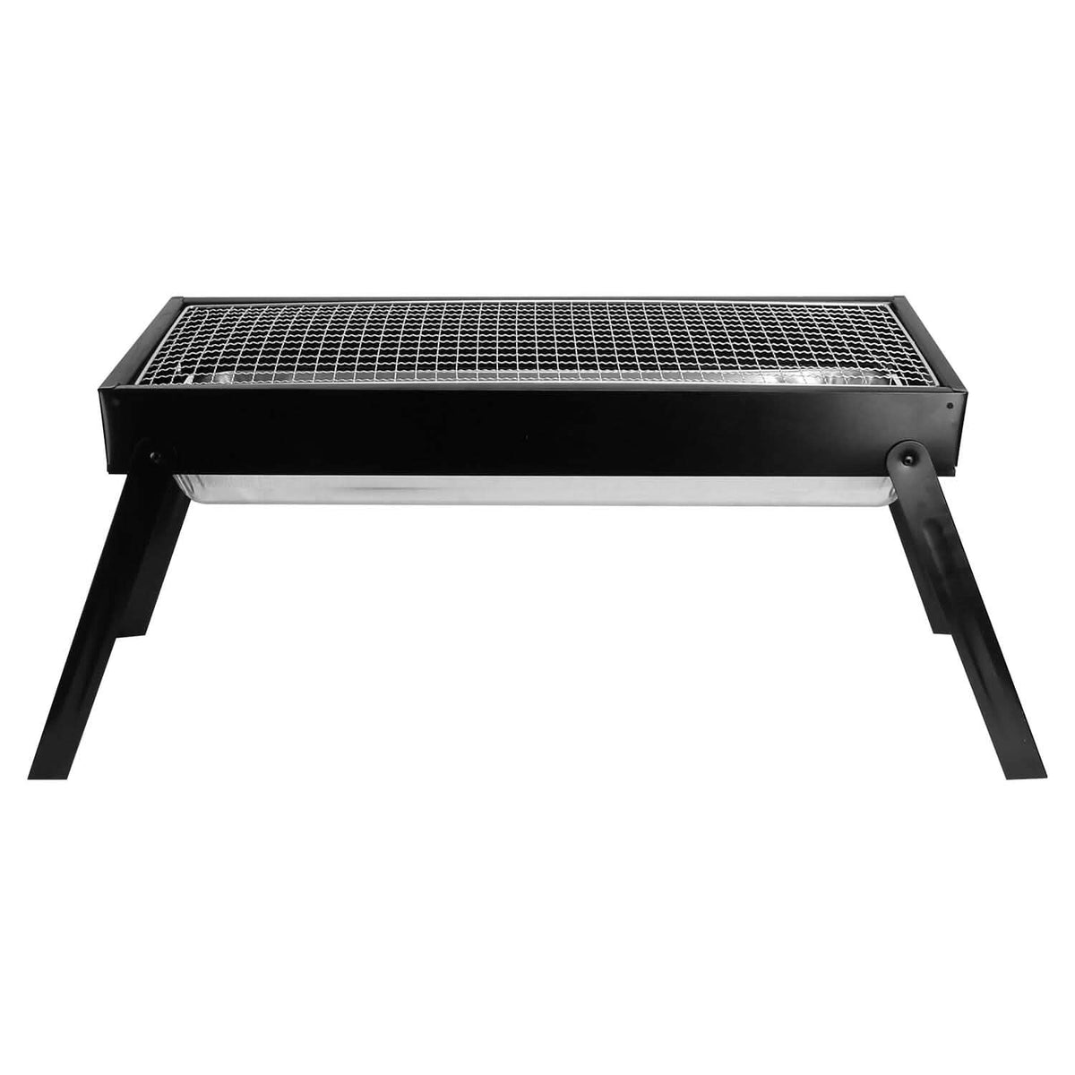 Foldable Charcoal BBQ Grill Stainless Steel Grill Net - A-1 Thread Vault