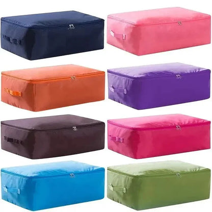 Foldable Clothes Quilt Storage Bag Portable Luggage - A-1 Thread Vault