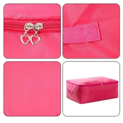 Foldable Clothes Quilt Storage Bag Portable Luggage - A-1 Thread Vault