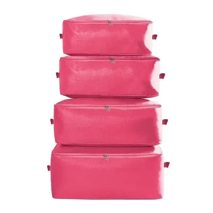 Foldable Clothes Quilt Storage Bag Portable Luggage - A-1 Thread Vault