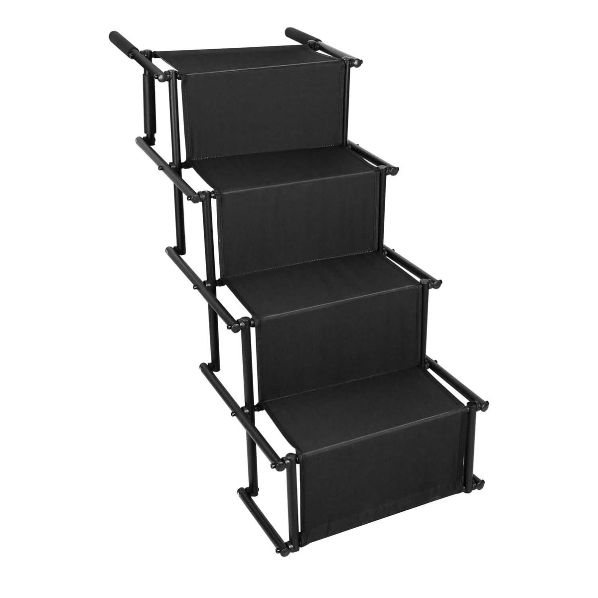 Foldable Dog Ramp 4 Step Collapsible Non Slip Stairs - A-1 Thread Vault