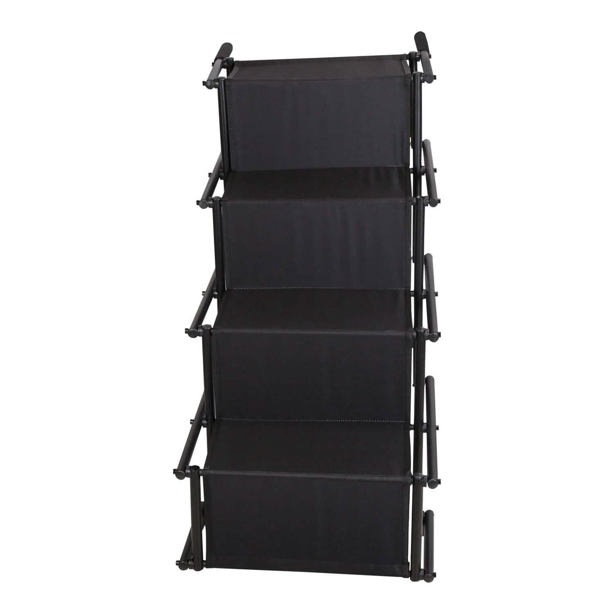 Foldable Dog Ramp 4 Step Collapsible Non Slip Stairs - A-1 Thread Vault