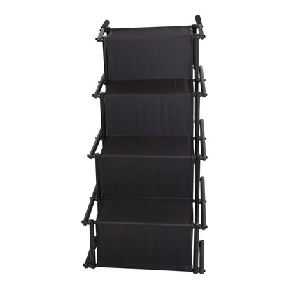 Foldable Dog Ramp 4 Step Collapsible Non Slip Stairs - A-1 Thread Vault