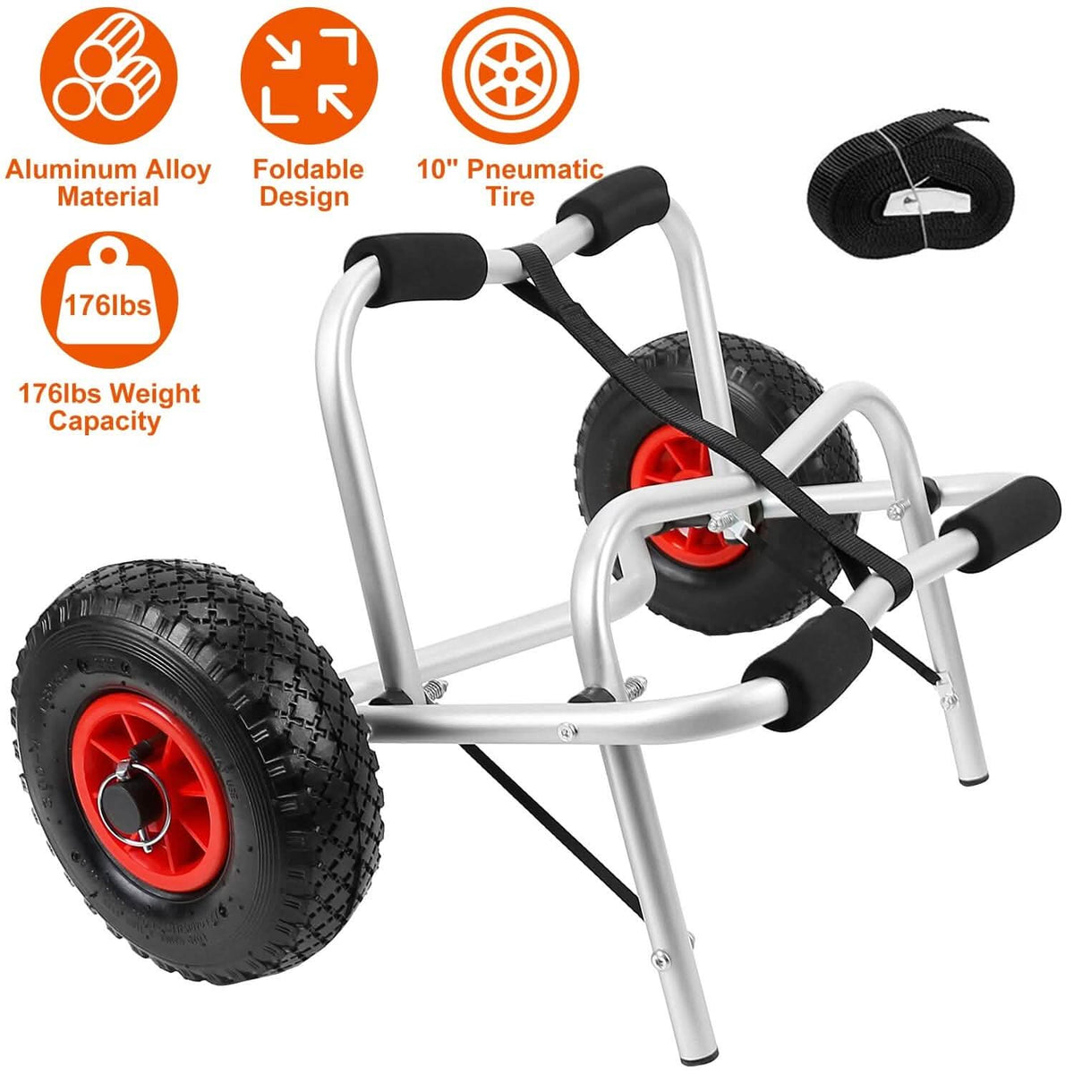 Foldable Kayak Canoe Boat Carrier - A-1 Thread Vault