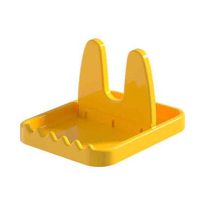 Foldable Pot Lid Rack Plastic Spoon Holder Stand Kitchen Supplies Organizer - A-1 Thread Vault