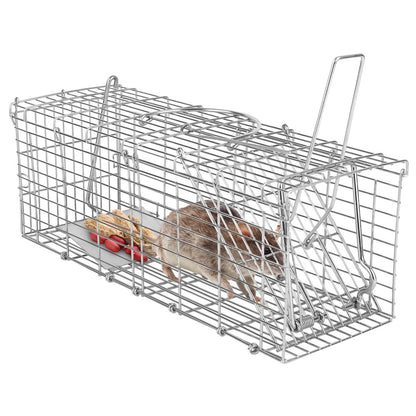 Foldable Rat Trap Cage Humane Live Rodent Trap Cage - A-1 Thread Vault
