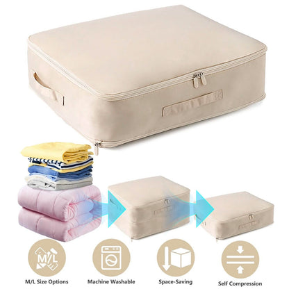 Foldable Storage Bag with Dual Zippers - A-1 Thread Vault