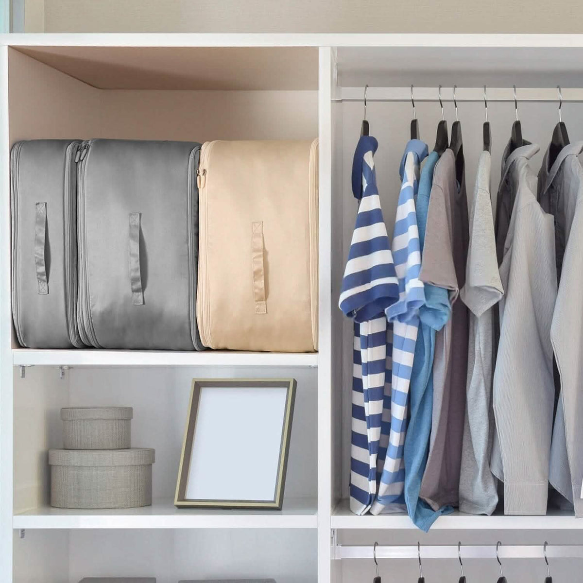 Foldable Storage Bag with Dual Zippers - A-1 Thread Vault