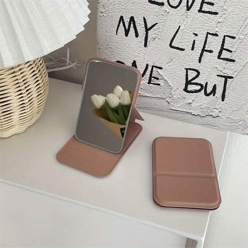 Foldable Travel Mini Makeup Mirror - A-1 Thread Vault