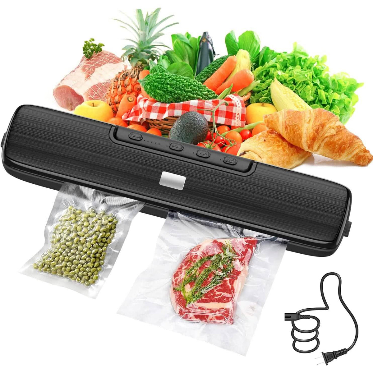Food Vacuum Sealer Automatic Air Sealing System - A-1 Thread Vault